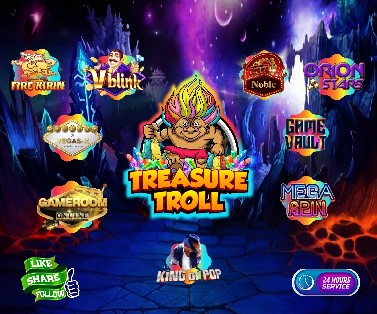 Treasure Troll Game